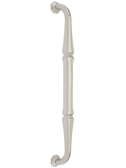 Chalet Appliance Pull - 12 inch Center-to-Center in Polished Nickel.